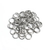 11 Gram (50-60 Adet) Mini Metal Anahtarlık Bağlantı Takı Halkası C Halka