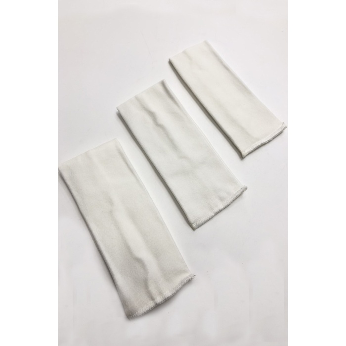 Bebek Saç Bandı Beyaz 4*17 cm