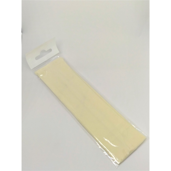 Bebek Saç Bandı Krem 4*17 cm