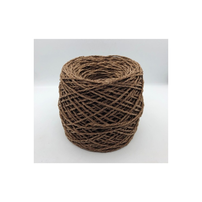 Kağıt İp Kahverengi Sarılmış Yumak 100 Gr Bobin
