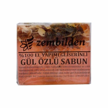 ZBD Gül Özlü Sabun 120 Gr 1 Adet