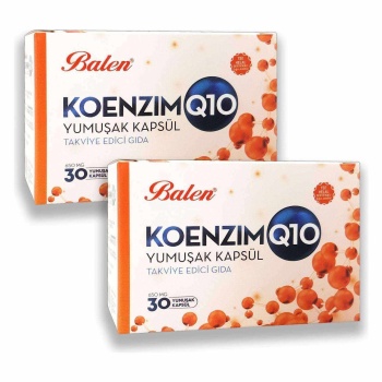 BLN KOENZYME Q10 SOFT CAPSULE 650mg*30 2 Adet