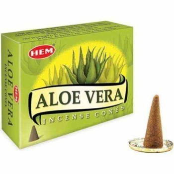 Hem Aloe Vera   Konik Tütsü (1 Kutu 10 Adet)