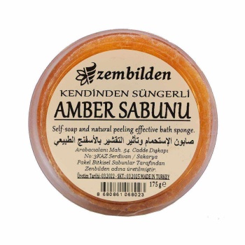 ZBD Amber Sabunu Süngerli 175Gr 1 Adet