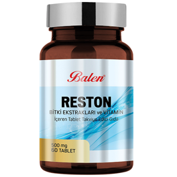 BLN RESTON BİTKİ ESKT. VE VİTAMİN İÇEREN TABLET 500 MG*60