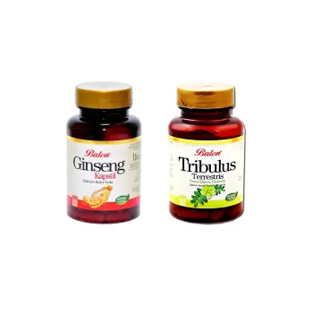 Balen Zinde Set Ginseng + Tribulus Kapsül 2li Set