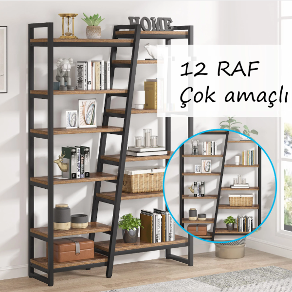 Zizuva Tasarım Kitaplık Ve Dekoratif Raf
