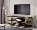 Zizuva Tasarım Gold Ev Ve Ofis Tv Sehpası
