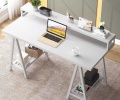 Zizuva Tasarım Ergonomik Beyaz Çalışma Masası