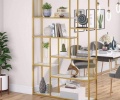 Zizuva Tasarım Gold 7 Raflı Kitaplık Ve Düzenleyici