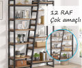 Zizuva Tasarım Kitaplık Ve Dekoratif Raf